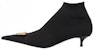 (W) Balenciaga Kasut Boot Knife 'Hitam' 591022W18031088