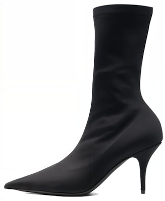 (Women) Balenciaga Knife Boot 'Black Leather' 5482652ES01000 Buy (Women) Balenciaga Knife Boot 'Black Leather' 5482652ES01000