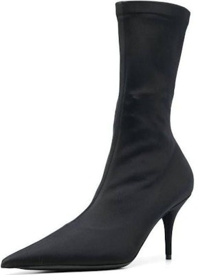 (Women) Balenciaga Knife Boot 'Black Leather' 5482652ES01000 Lookbook (Women) Balenciaga Knife Boot 'Black Leather' 5482652ES01000