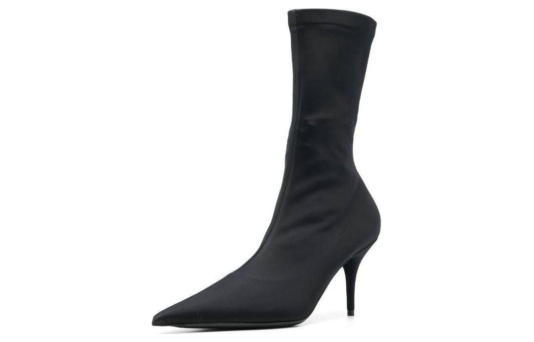 Lookbook (W) Balenciaga Knife Boot 'Kulit Hitam' 5482652ES01000