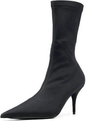 (W) Balenciaga Knife Boot 'Kulit Hitam' 5482652ES01000 Lookbook (W) Balenciaga Knife Boot 'Kulit Hitam' 5482652ES01000