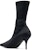 (W) Balenciaga Knife Boot 'Kulit Hitam' 5482652ES01000