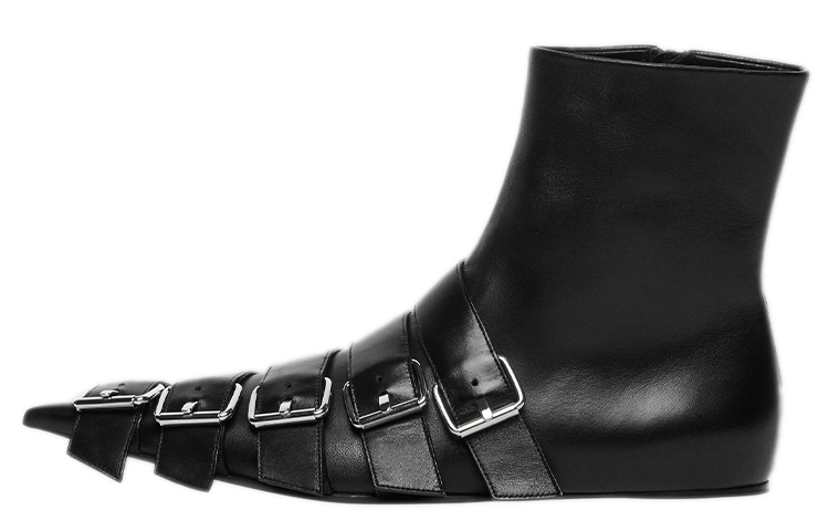 (Women) Balenciaga Knife Boot 'Buckle' 643140WA8FE1081