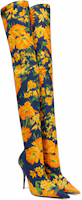 Shop (Women) Balenciaga Knife Boot 'Floral Yellow Blue' 718647W2LT07040