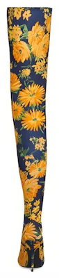 (W) Balenciaga Knife Boot ''Bloemen Geel Blauw'' 718647W2LT07040 Purchase (W) Balenciaga Knife Boot ''Bloemen Geel Blauw'' 718647W2LT07040