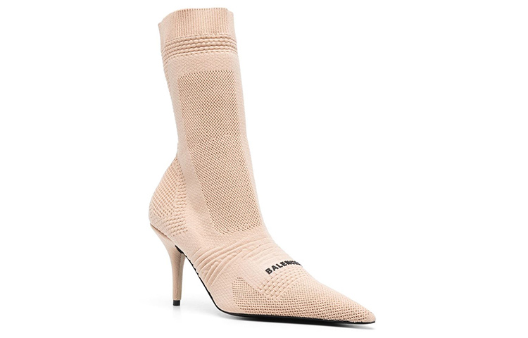 Lookbook (W) Balenciaga Knife Bootie ''Beige'' Dameslaars 724179W2CW12010