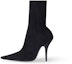 Buy (W) Balenciaga Knife Bootie 'Baldu Hitam Knit Rib' 742881W8MA11000