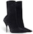 (W) Balenciaga Knife Bootie 'Baldu Hitam Knit Rib' 742881W8MA11000