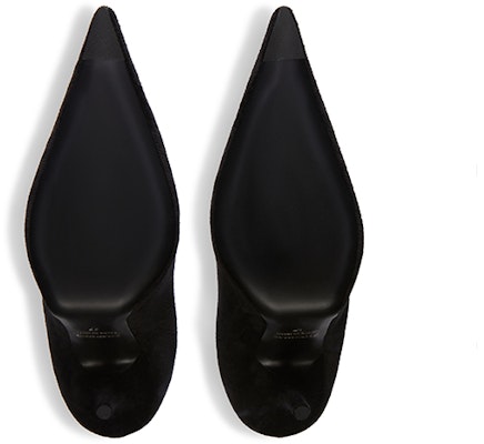 (Women) Balenciaga Knife Bootie 'Black Velvet Rib Knit' 742881W8MA11000 Details for (Women) Balenciaga Knife Bootie 'Black Velvet Rib Knit' 742881W8MA11000