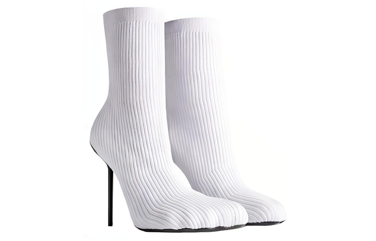 Order (W) Balenciaga Knife Stiefelette ''Weiß'' 773949W6PA19000