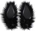 Shop (W) Balenciaga Knife Stiefel ''Schwarz Fell Stiletto'' 762207W9OA11000