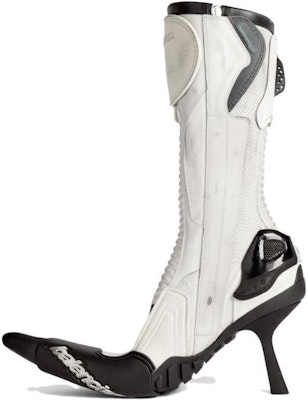 (Women) Balenciaga Knife Booties 'White Leather' 762245WB6A29210 Buy (Women) Balenciaga Knife Booties 'White Leather' 762245WB6A29210