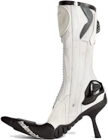 (Women) Balenciaga Knife Booties 'White Leather' 762245WB6A29210 (Women) Balenciaga Knife Booties 'White Leather' 762245WB6A29210