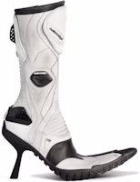 Order (Women) Balenciaga Knife Booties 'White Leather' 762245WB6A29210