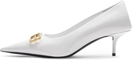 (Women) Balenciaga Knife High-Heels 'White Leather' 694739WBD829080 (Women) Balenciaga Knife High-Heels 'White Leather' 694739WBD829080