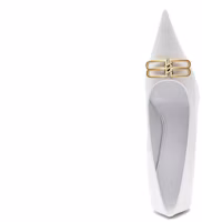 Order (Women) Balenciaga Knife High-Heels 'White Leather' 694739WBD829080