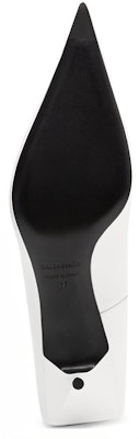 (Women) Balenciaga Knife High-Heels 'White Leather' 694739WBD829080 Shop (Women) Balenciaga Knife High-Heels 'White Leather' 694739WBD829080