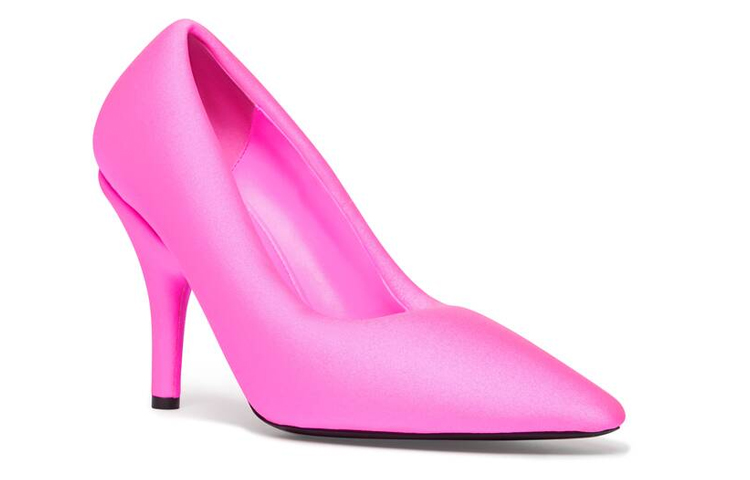 Lookbook (W) Balenciaga Knife Tacchi Alti ''Rosa Satinato'' 720949W04Z05000