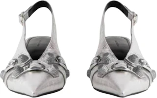 Lookbook (Women) Balenciaga Knife High Heels 'Silver' 714251WBDK38018