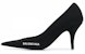 (W) Balenciaga Knife Kasut Tumit 80mm 'Hitam' 628602W18021090