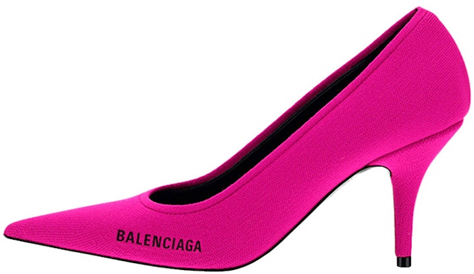 (W) Balenciaga Knife Knit 'Morado Rojo' 628602W18025210 Buy (W) Balenciaga Knife Knit 'Morado Rojo' 628602W18025210