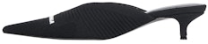 (Women) Balenciaga Knife Knit Mules 'Black Fashion Slipper' 671126W2CW11090