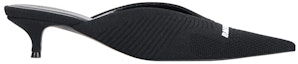 Order (Women) Balenciaga Knife Knit Mules 'Black Fashion Slipper' 671126W2CW11090