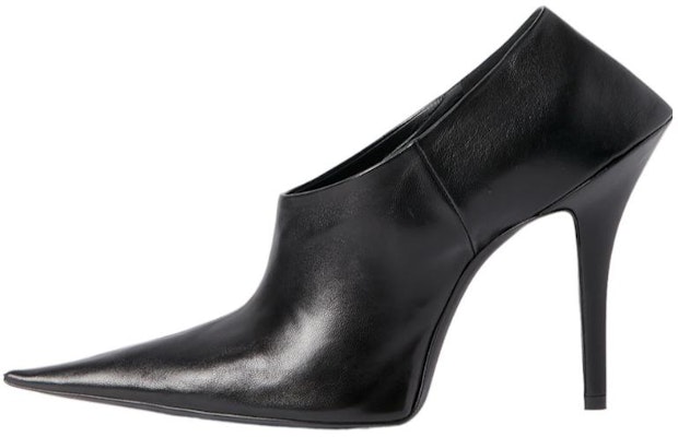 (Women) Balenciaga Knife Mule 'Black Leather' 747605WBCW01000 Buy (Women) Balenciaga Knife Mule 'Black Leather' 747605WBCW01000