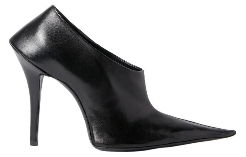 (W) Balenciaga Knife Mule 'Black Leather' 圖 2