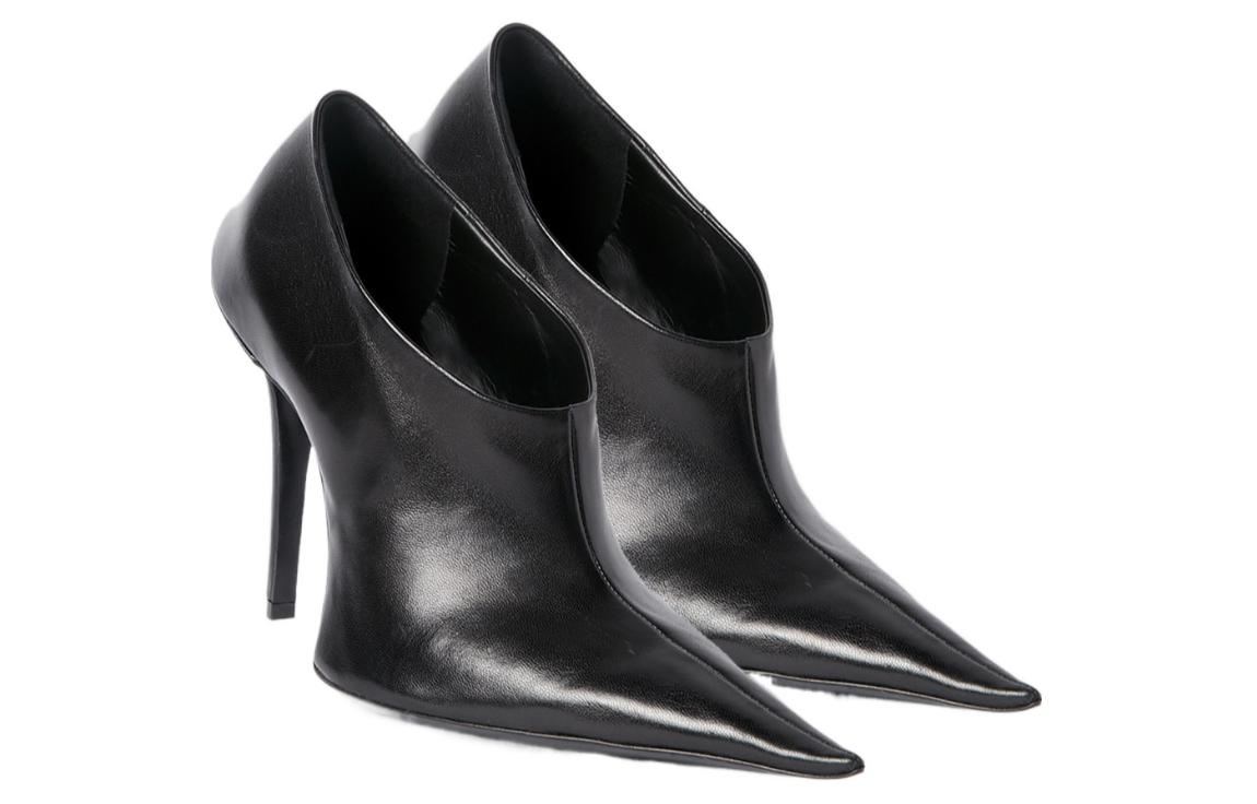 (W) Balenciaga Knife Mule 'Black Leather' 圖 3