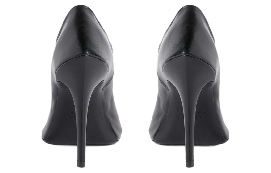 (W) Balenciaga Knife Mule 'Black Leather' 圖 4