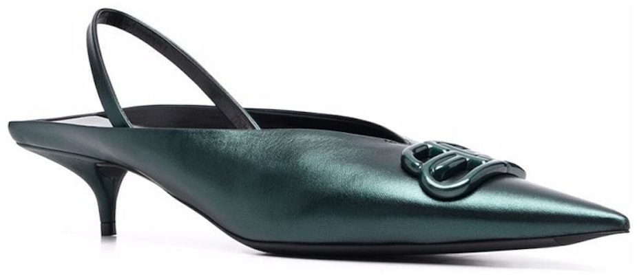 (Women) Balenciaga Knife Mule 'Green Fashion Sandal' 691740WBC723052 Lookbook (Women) Balenciaga Knife Mule 'Green Fashion Sandal' 691740WBC723052