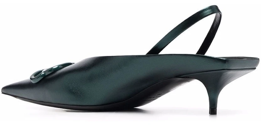 巴黎世家 Balenciaga Knife 皮革套穿時尚涼鞋 女款綠色 Shop 巴黎世家 Balenciaga Knife 皮革套穿時尚涼鞋 女款綠色