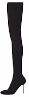 (Women) Balenciaga Knife Over-The-Knee Boots 'Black Stiletto' 762446W6PA01000 (Women) Balenciaga Knife Over-The-Knee Boots 'Black Stiletto' 762446W6PA01000