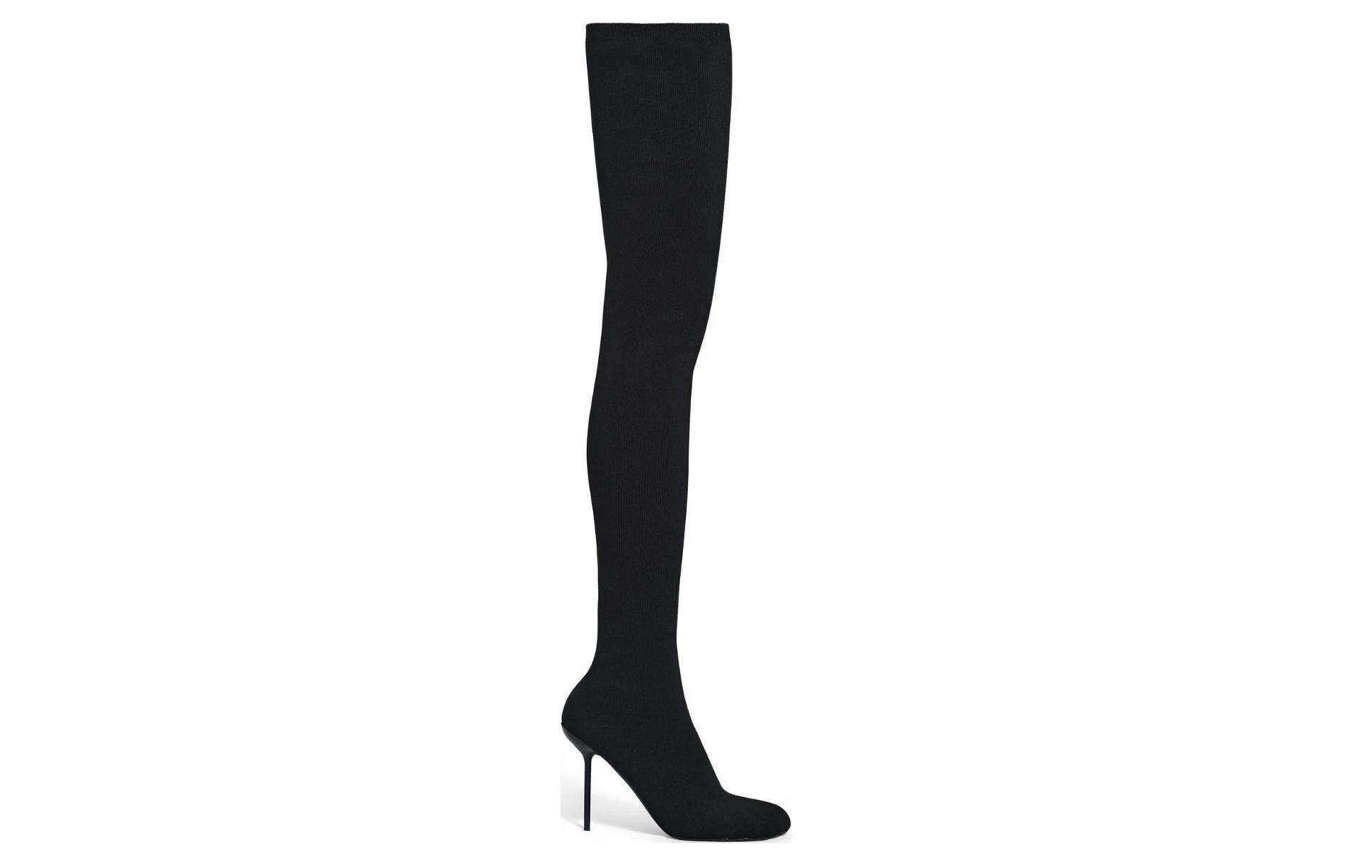 Order (W) Cuissardes Balenciaga Knife ''Stiletto Noir''. 762446W6PA01000