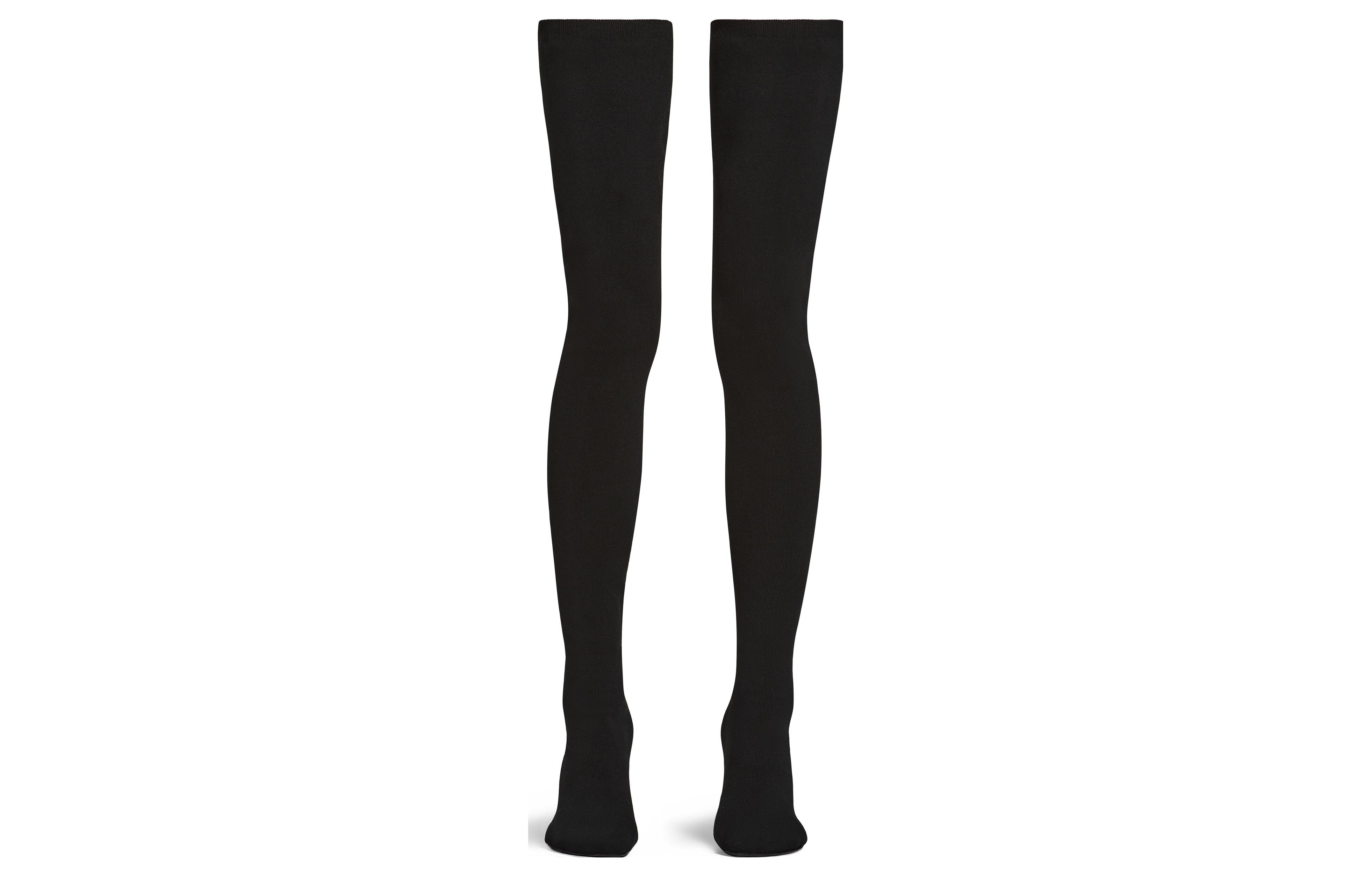 Shop (W) Cuissardes Balenciaga Knife ''Stiletto Noir''. 762446W6PA01000