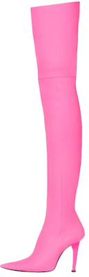 (Women) Balenciaga Knife Over-The-Knee Boots 'Shark Pink' 636613WBBP05000 Buy (Women) Balenciaga Knife Over-The-Knee Boots 'Shark Pink' 636613WBBP05000