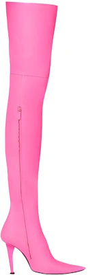 (Women) Balenciaga Knife Over-The-Knee Boots 'Shark Pink' 636613WBBP05000 Order (Women) Balenciaga Knife Over-The-Knee Boots 'Shark Pink' 636613WBBP05000
