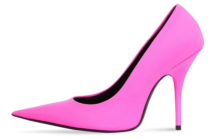 (Women) Balenciaga Knife Pump 'Pink Fluorescent' 719907W2ES05000
