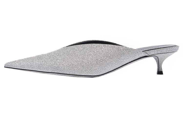 (Women) Balenciaga Knife Sandals Silver 579278WA7018163