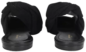Details for (W) Balenciaga Knife Slingback Planos Casual con Logo 'Negro' 500619W06001091