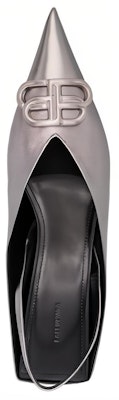 (Women) Balenciaga Knife Slip-On Sandal 'Silver' 691740WBC718181 Shop (Women) Balenciaga Knife Slip-On Sandal 'Silver' 691740WBC718181