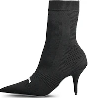 (Women) Balenciaga Knit Boot 9cm 'Black Comfort Fashion' 724179W2CW11090 (Women) Balenciaga Knit Boot 9cm 'Black Comfort Fashion' 724179W2CW11090