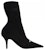 (W) Balenciaga But Kasut 9cm 'Hitam Keselesaan Fesyen' 724179W2CW11090