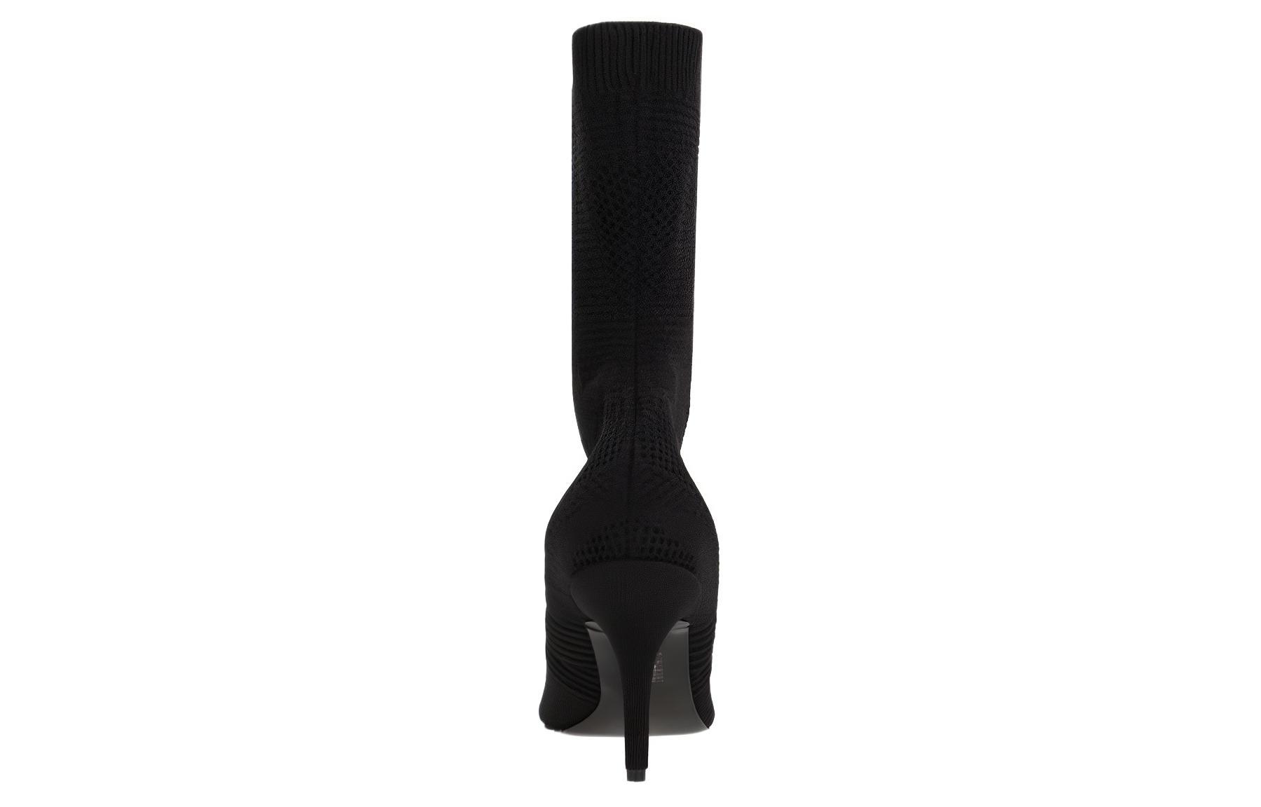 Purchase (W) Balenciaga Bottes Tricot 9cm ''Noir Confort Mode'' 724179W2CW11090
