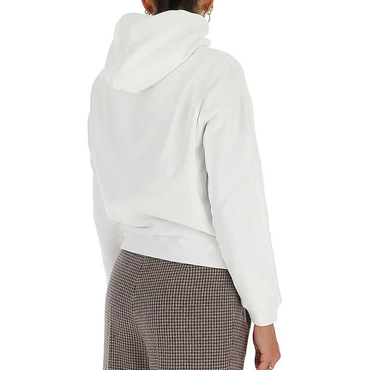 (Women) Balenciaga Koala Embroidered Hoodie White 612959TIVD29000 圖 5