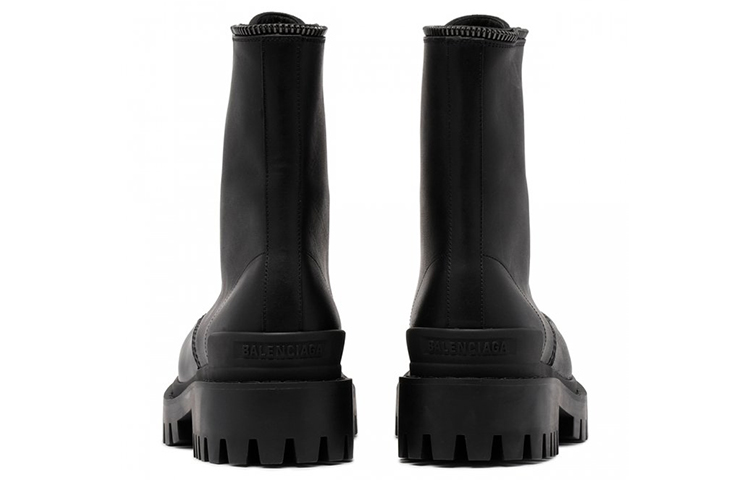 Purchase (W) Bota Balenciaga Tipo Militar con Cordones 'Negra' 664709WA9O11081