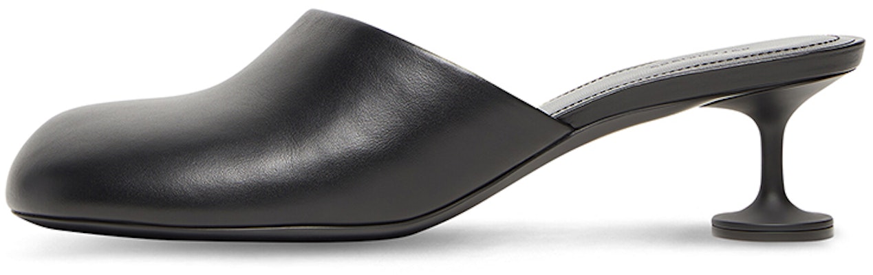 (Women) Balenciaga Lady 50mm Mule Blacker Leather 701921WBCR01000 Buy (Women) Balenciaga Lady 50mm Mule Blacker Leather 701921WBCR01000