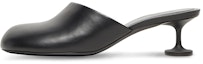 Buy (W) Balenciaga Wanita 50mm Mule Kulit Hitam 701921WBCR01000
