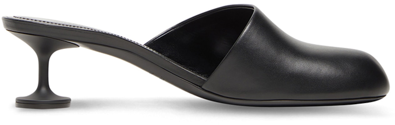 (Women) Balenciaga Lady 50mm Mule Blacker Leather 701921WBCR01000 Order (Women) Balenciaga Lady 50mm Mule Blacker Leather 701921WBCR01000